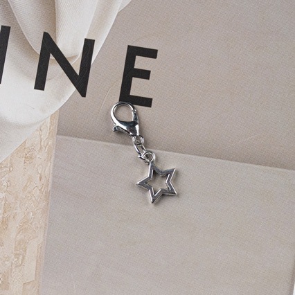 Unique Clostar shoe pendant, metal punk star shoe buckle accessory, designer jewelry wholesale pendant