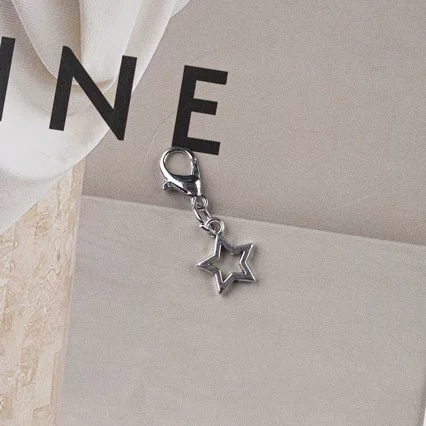 Unique Clostar shoe pendant, metal punk star shoe buckle accessory, designer jewelry wholesale pendant