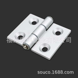 铝合金合页 型材用 固定型折页 工业蝶形外装Y铰链AKQ01-G-Z-6247