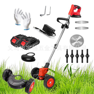 High-Power Lawn Mower Lithium Battery Long-Life Agricultural Lawn Mower Amazon Foreign Trade Portable Electric New Lawn Mower