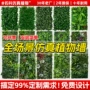 跨境仿真商场墙面绿植