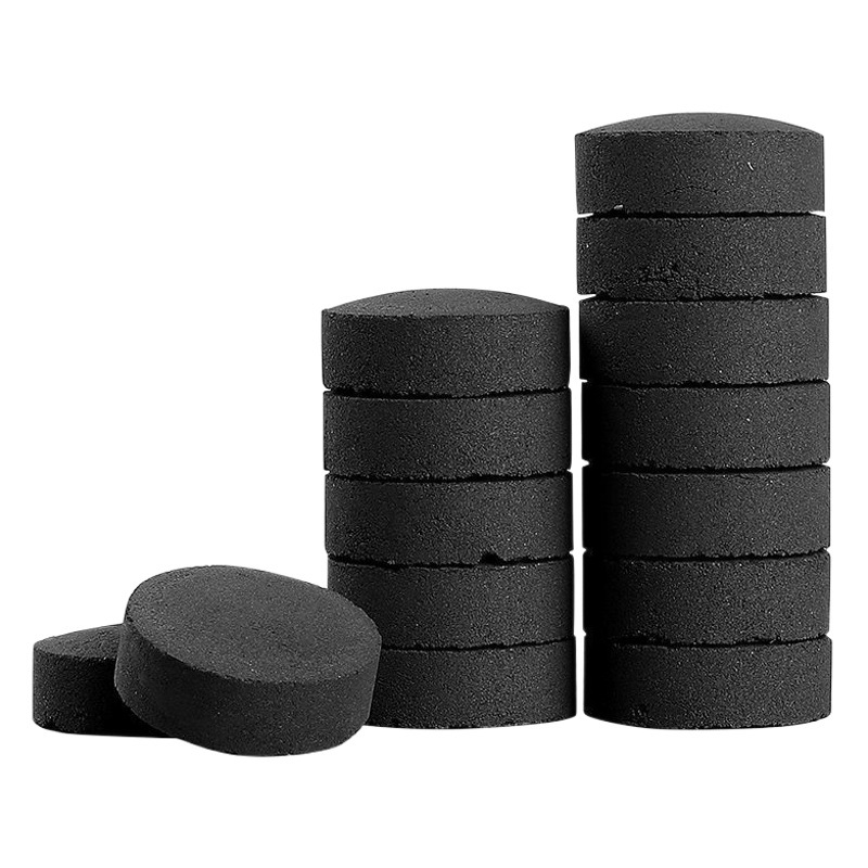 Wholesale Fruit Wood Charcoal, Smokeless Charcoal for Barbecue, Bamboo Charcoal, Quick-Burning Charcoal, 33mm Shisha Charcoal, Machine-Made Charcoal for Fire Roasting