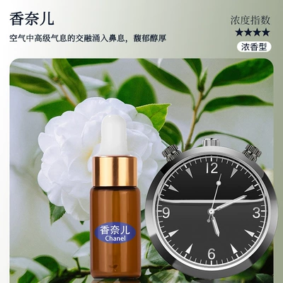 decoration ornaments car perfume 4s – Car Perfume Aromatherapy - gun-colored-clock-air-outlet-comes-with-1-bottle-of-chanel-perfume