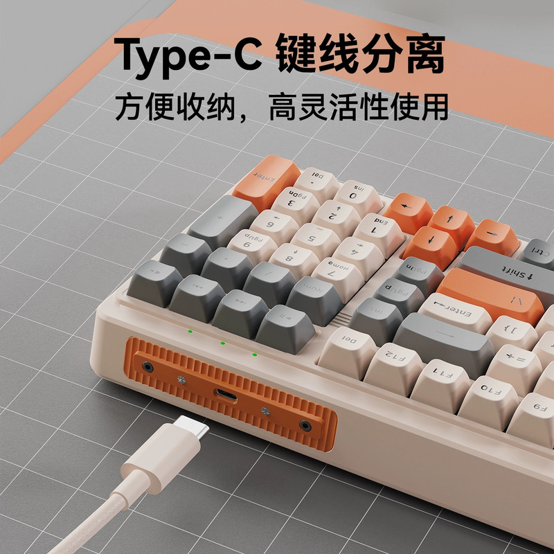 ACER/エイサー OKW222 カラフルな発光コンピュータ オフィス タイピング ゲーム 有線 USB キーボード ファッション コントラスト キー|undefined