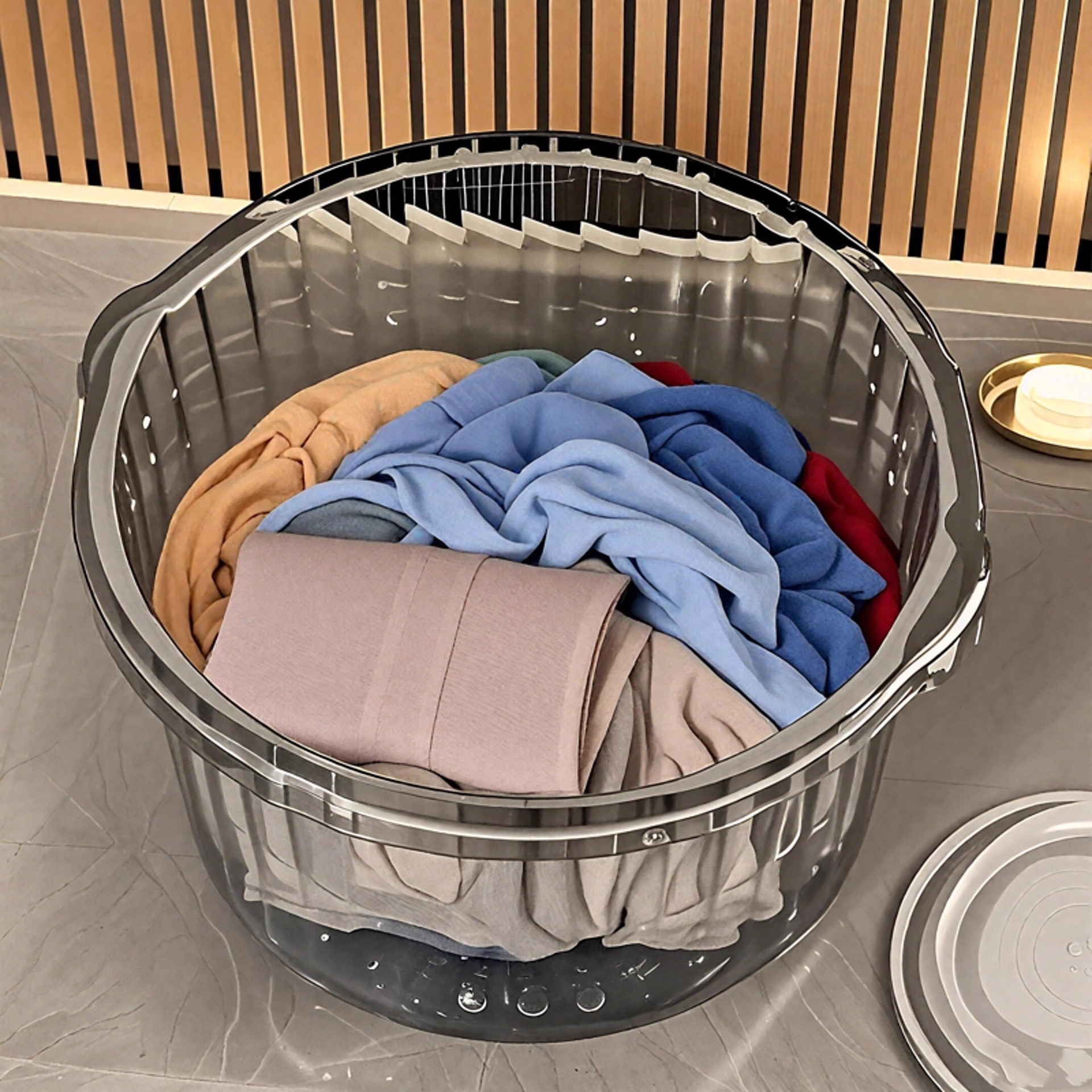 Lavadero con cubo de lavado de pies, lavadero de plástico extra grande para el hogar integrado, lavabo de dormitorio de estudiantes para bebés, profundización