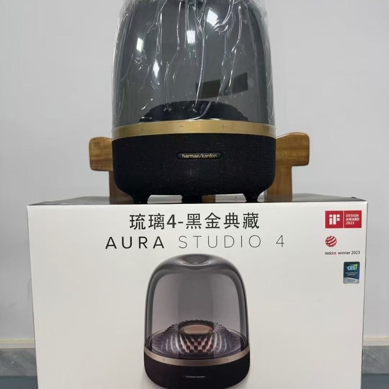 新品哈曼卡顿音乐琉璃4黑金典藏蓝牙音箱礼物家用桌面高颜值音响|undefined