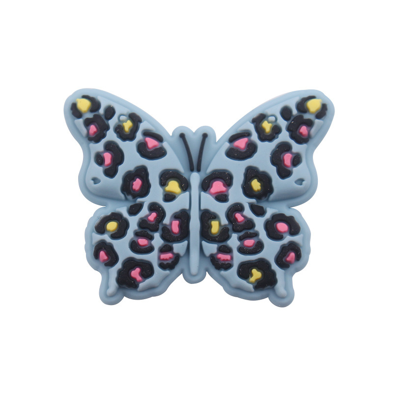 Productos creativos para bebés de bricolaje animales de dibujos animados mariposa joyería de silicona tesoro cadena de pezón molar dientes dientes accesorios de pulsera