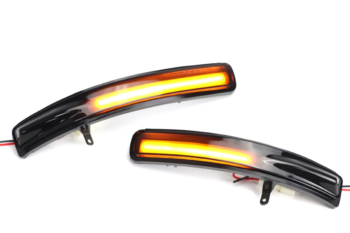 For Ford Explorer 2011-2019 Left Hand Drive Led Turning Reversing Rearview Mirror Dynamic Flowing Water Turn Signal Light