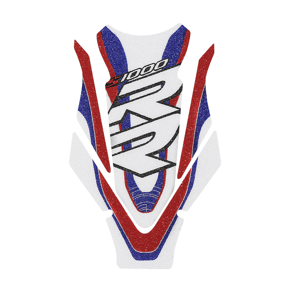 Adecuado para BMW S1000RR pegatina de tanque de combustible doble R calcomanía de espina de pescado modificación de la pegatina protectora del cuerpo 19-23 años