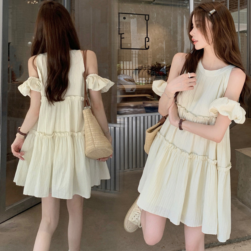 Summer light and thin dress for pregnant