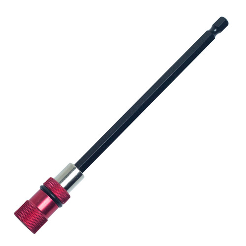 300mm bit lengthened self-locking connecting rod electric drill joint 6.35mm magnetic inner hexagonal 1/4 sleeve extension rod