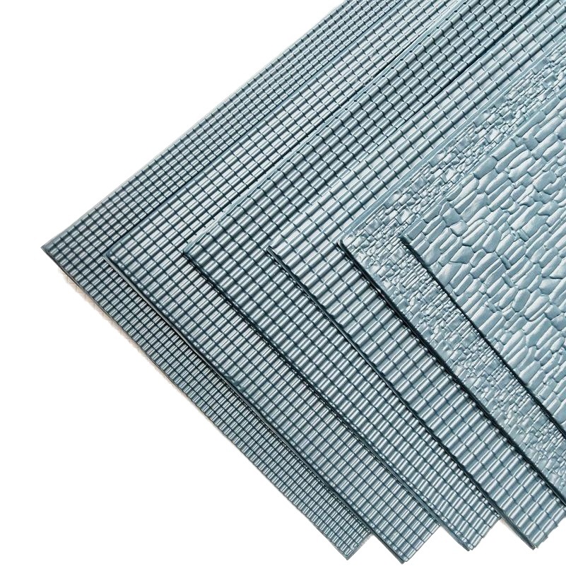 Modelo de simulación de superficie de la baldosa mini edificio antiguo azulejo de techo piedra cultural bandeja de arena edificio en miniatura paisaje DIY materiales hechos a mano