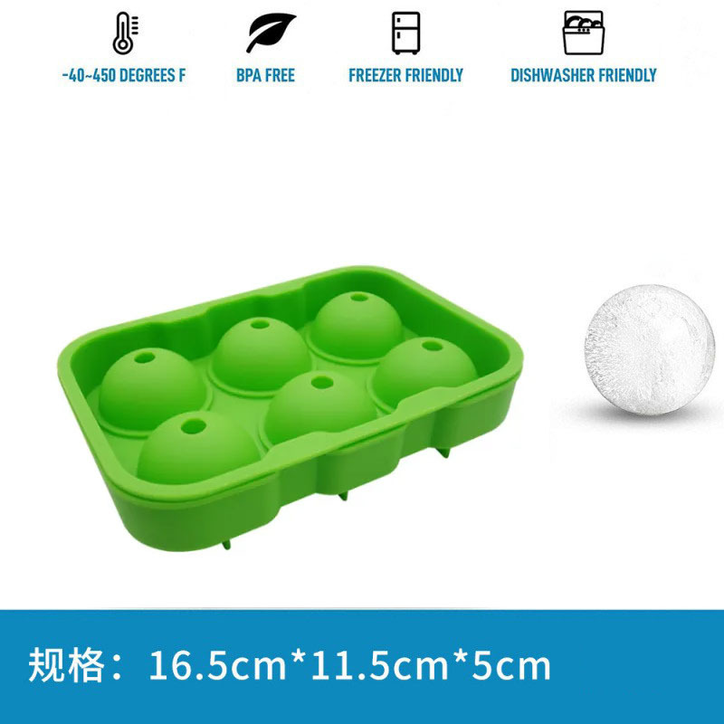 Cubetera con Tapa de Panal de Silicona con Congelación Rápida para Uso Doméstico