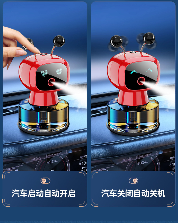 New Car Perfume Aromatherapy High-End Automatic Spray Car Perfume Car Fragrance Smart Spray Aromatherapy Machine