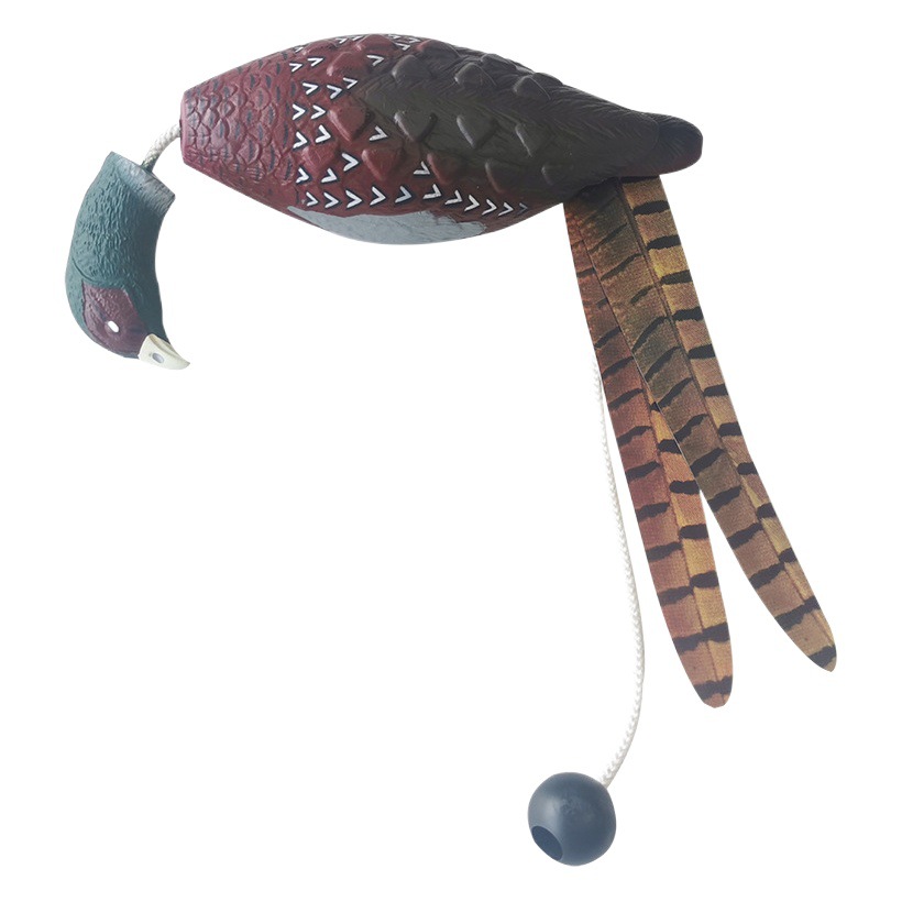 Amazon perro de entrenamiento recogiendo aves de corral falso pavo perro juguete mordedura-resistente juguete para mascotas faisán venta al por mayor