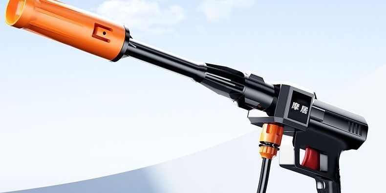 Watering spray lithium battery brush car wireless car washer spray gun ultra-high pressure water gun household electric sprayer