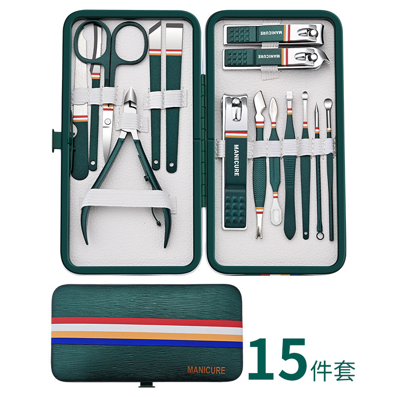 Kit de cortador de uñas, regalo para el hogar, alicates de uñas, cortadores de uñas, herramientas de cortador de uñas de piel muerta, pedicura image 10