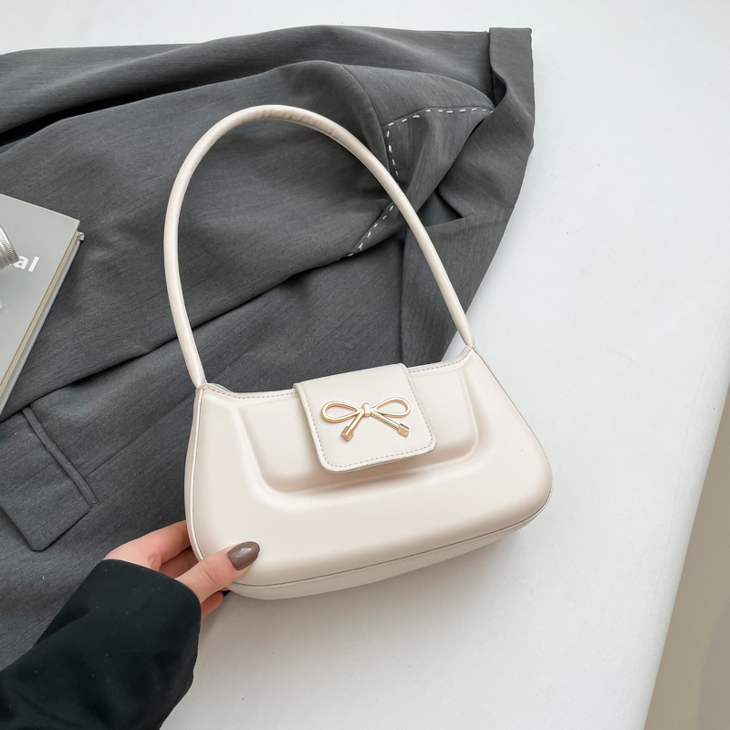 Elegant Women's Small Square Bag Trendy Underarm Shoulder Bag_voghion.com