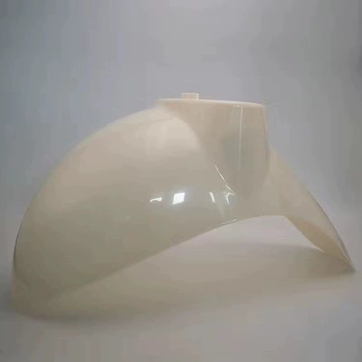 Electric Scooter Front Fender European Version Small Turtle Single/Double Light Turtle King Electric Bike Aima Yadea Universal Front Mudguard Front Wheel (Electric vehicle fender) - a-set-of-xiaoguiwang-thickened-front-mud-plates-blank