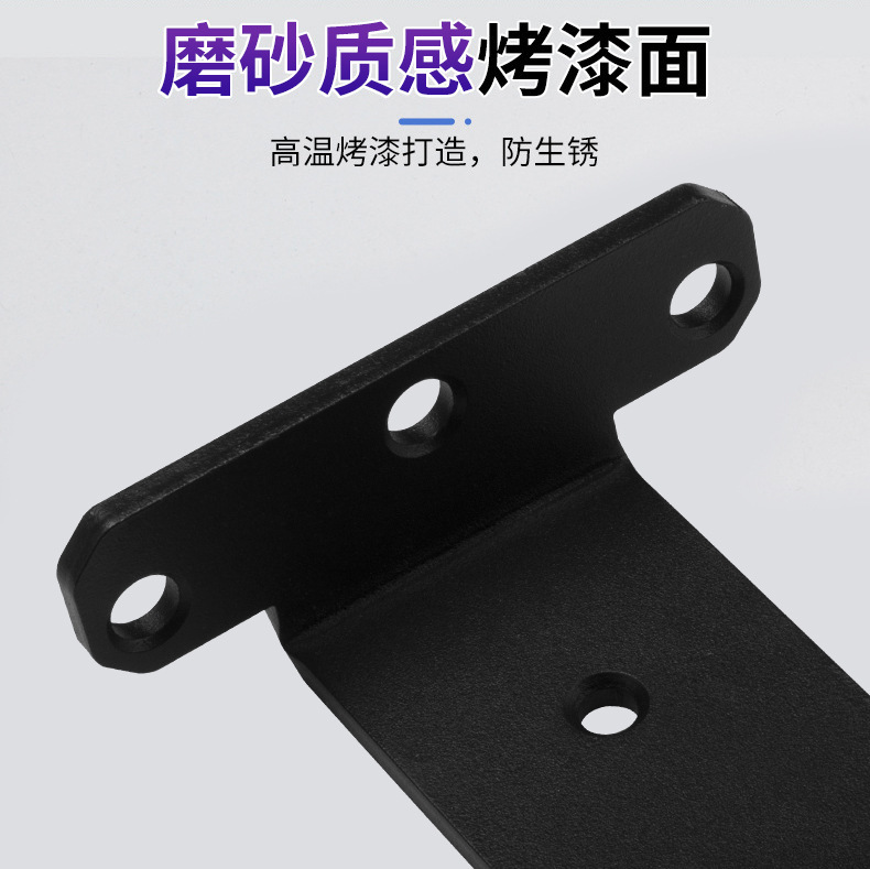 (2개) 벽 삼각형 브래킷 보이지 않는 브래킷 스토리지 랙 삼각대 지원 프레임 교수형 벽걸이 책장 파티션 보드 선반