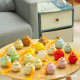 Ceramic small size mini incense powder jar ointment bottle storage jar box travel portable Dendrobium pill sealed small porcelain bottle