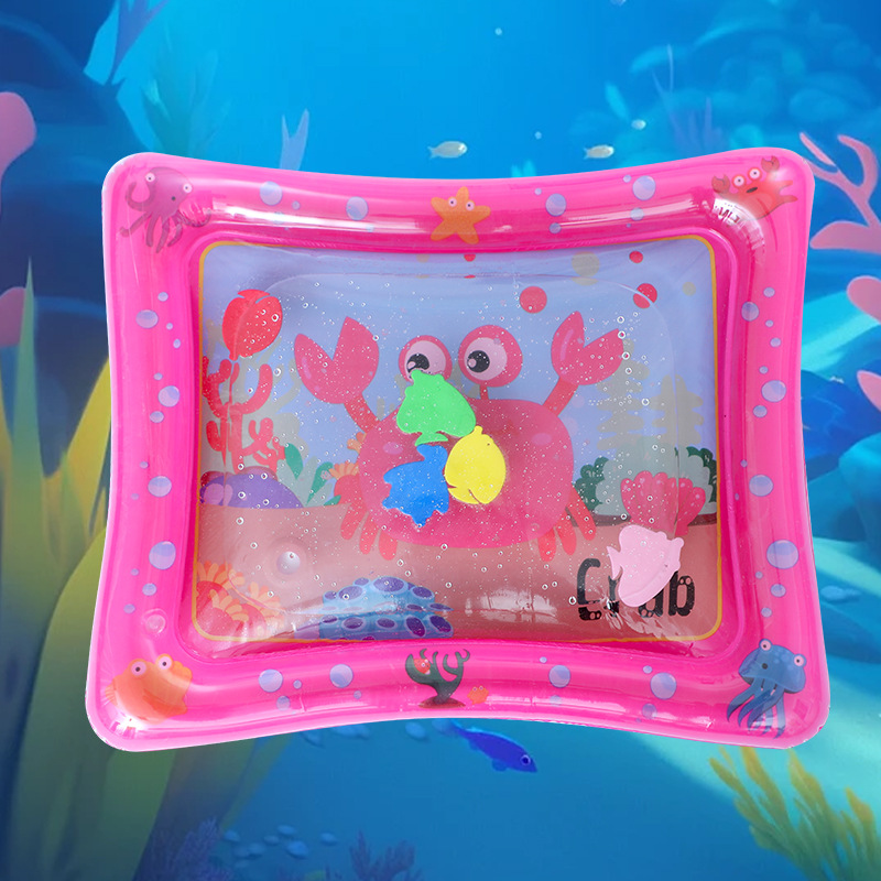 Alfombrilla de hielo Juguetes de rastreo para bebés Alfombrilla de agua para aprender a trepar Alfombrilla de escalada para bebés para niños Alfombrilla de agua Alfombrilla de raqueta inflable marina