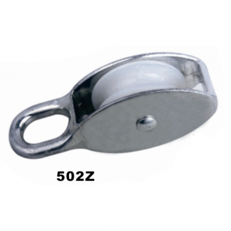 厂家供应尼龙滑轮锌合金滑轮五金索具金属小滑轮