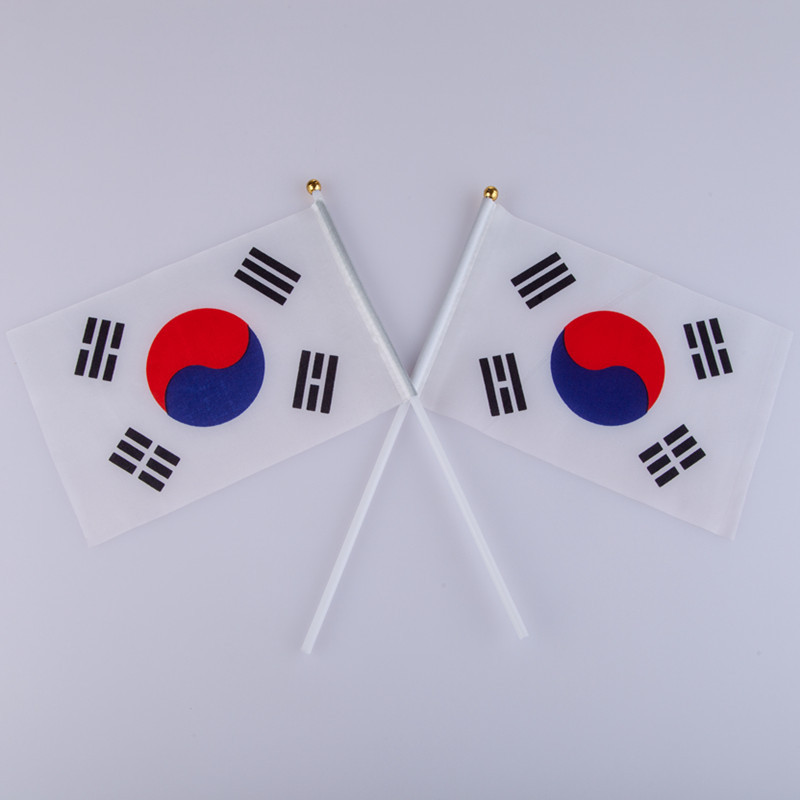 N.° 7 y n.° 8 Copa Mundial de Qatar 2022 32 equipos ondeando banderas a mano, banderas de todos los países, artículos de animación.