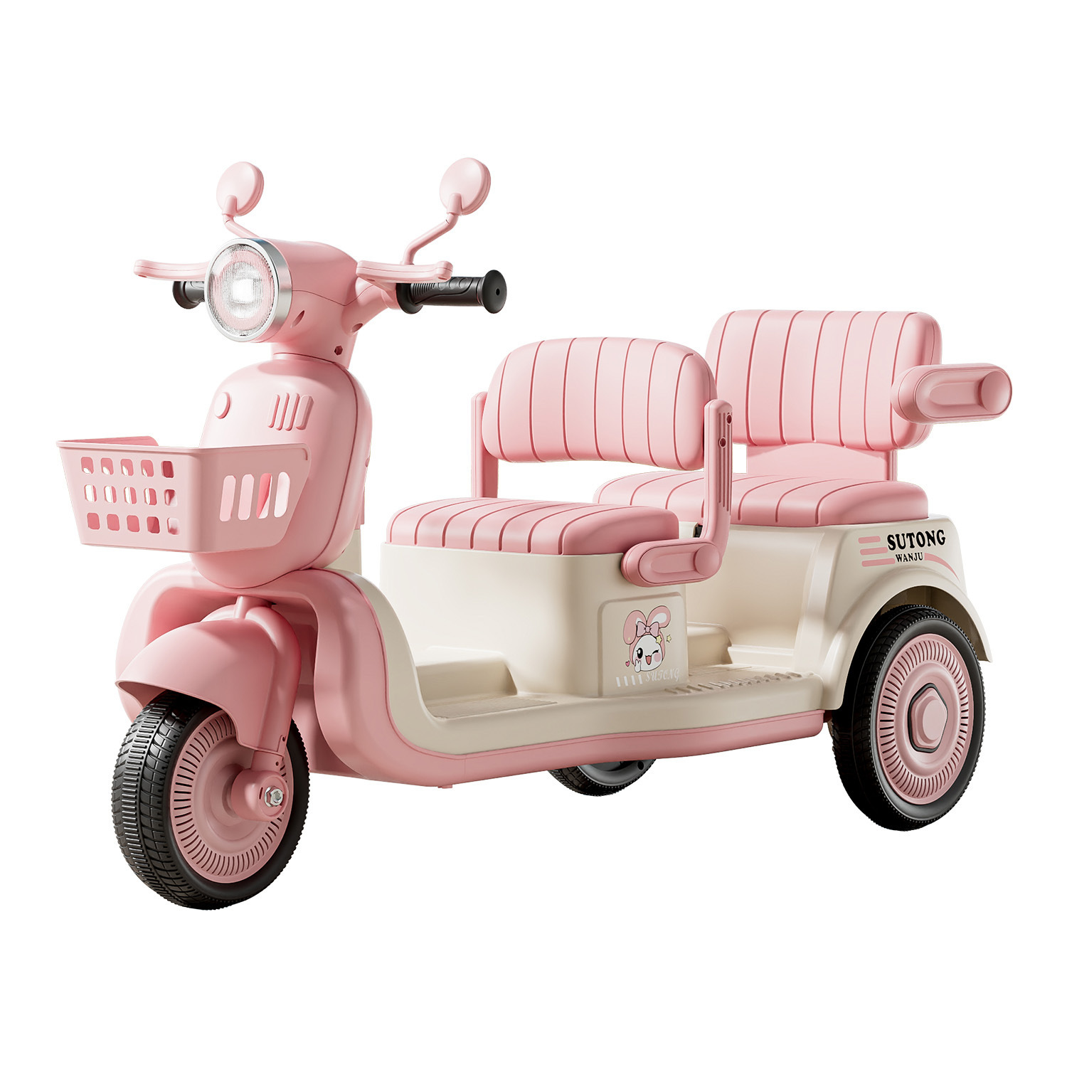 Motocicleta eléctrica para niños, triciclo para adultos, coche para niños, coche de juguete de carga remota para niños