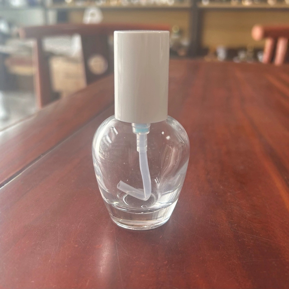 清和直供 30ml玻璃粉底液瓶乳液 隔离精华液瓶眼霜瓶圆形化妆品瓶