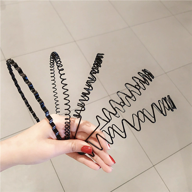 Headband, wavy sports dreadlocks, hairpins