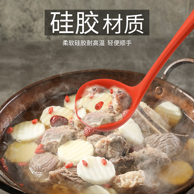 Kit de cocina de silicona panela antiadherente especial de cocina de silicona abrazadera de alimentos raspador cepillo de cocina para hornear 10 piezas