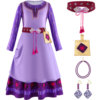 Small princess costume, children's dress with sleeves, clothing, cosplay, long sleeve