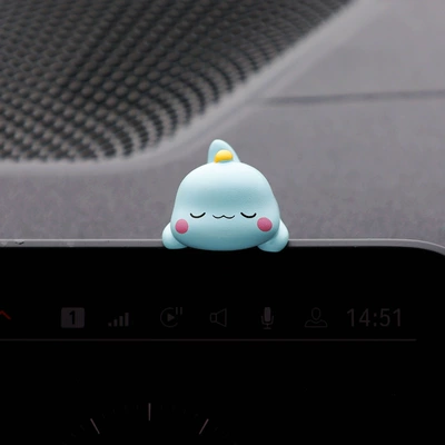 Party Mini Ornaments Computer Screen Monitor Car Center Console Screen Car Interior Decorations (Car ornaments) - dinosaur-glue-included