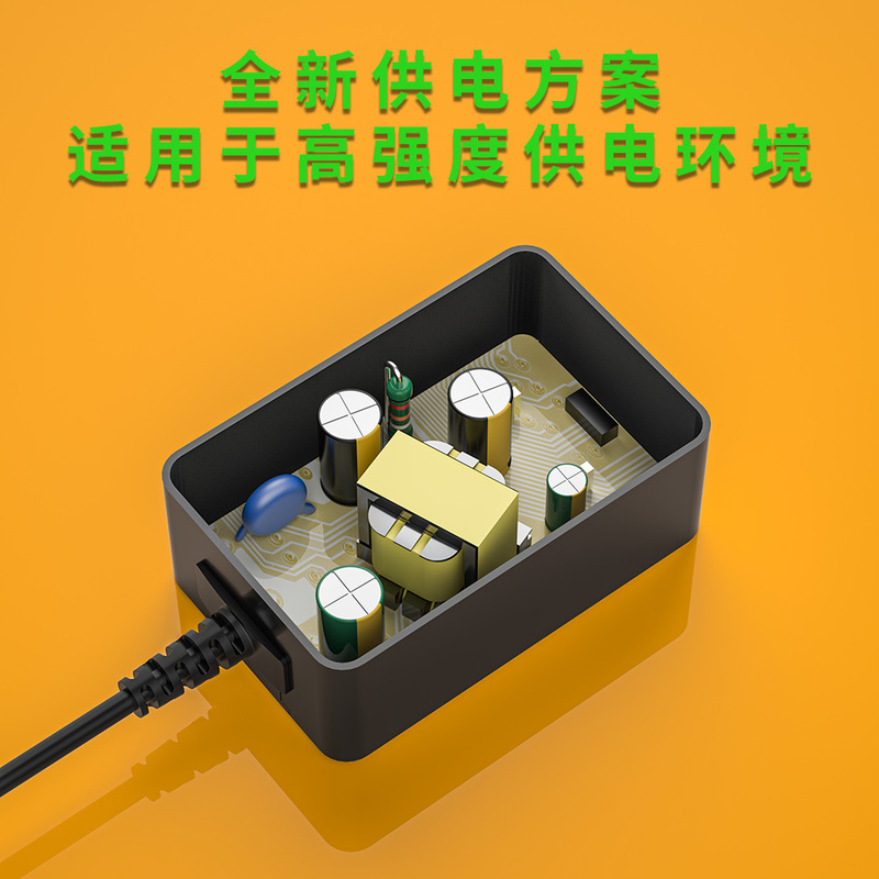 12v1a電源アダプタ中美規認証5v2a充電器ledライト付き美容器ディスプレイアダプタ|undefined
