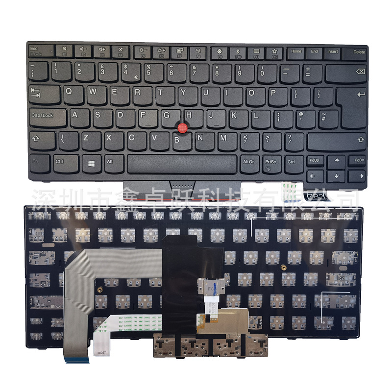 UK for Lenovo Thinkpad T470 T480 A475 A485 laptop keyboard