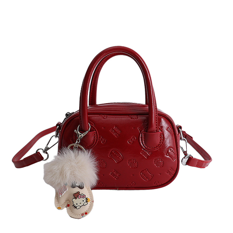 Bolsa de hombro de nicho de color sólido 2026 dama simple sensación diaria de viaje de moda coreana bolsa de tramo inclinada image 13