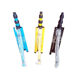 in stock Supply LED Outdoor Lamp Umbrella-shaped Yuanbao Iron Bracket Mobile Telescopic Floor Emergency Double Lamp Tripod Bracket