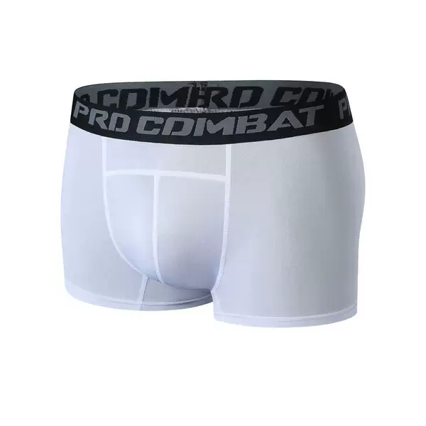 Summer running high-elasticity compression boxing leggings in stock, sports tights, quick-dry men's fitness shorts
