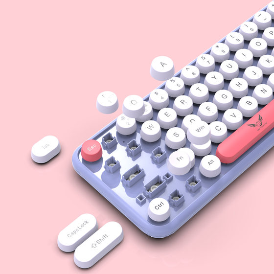 Factory in stock office keyboard mouse suit KM900 wireless bluetooth universal keyboard girls high color value suit entertainment