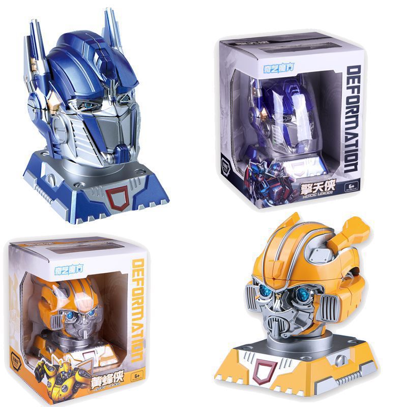 Arte extraño Hornet Man Optimus Man Creativo Cubo de Rubik de segundo orden Deformación Nivel 2 Animación Puzzle Divertido Juguetes creativos