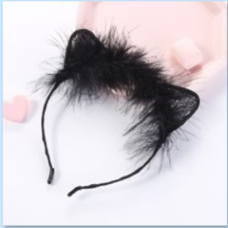 新型レースの蝶結び猫の耳のカチューシャ|undefined