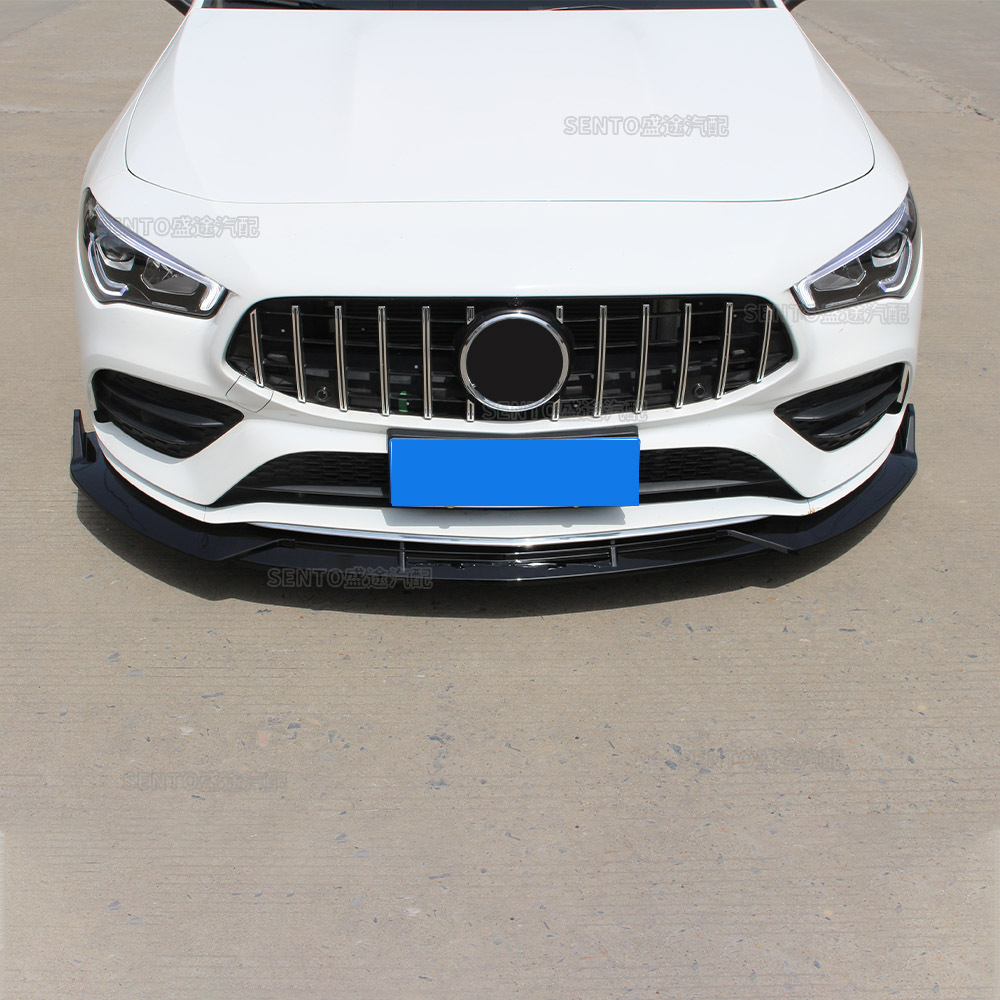 Suitable for 2019-2025 Mercedes-Benz Cla Modified Gt Full Star W118 C118 Bumper Grille Vertical Bar Grille