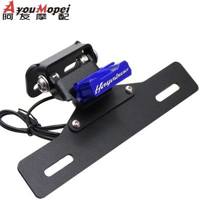 License plate holder/license plate holder 21-24 License Plate Frame Tail - blue-with-logo