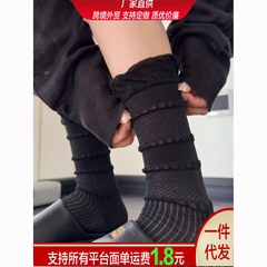 好薄的袜袜~简简单单才好看~搭配小拖鞋这氛围感简直了~夏日女袜