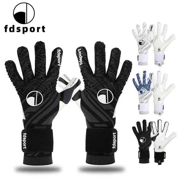 Cross-border Feidun goalkeeper gloves, thickened and wear-resistant, for adult and student competition and training use, specialized football goalkeeper gloves