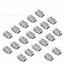 LED 灯条连接器河马扣2P,3P,4P,5P,6P免焊连接5mm-12mm裸板滴胶软