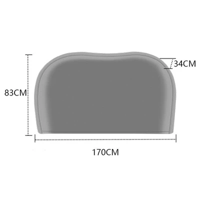 Amazon Cross-Border Car Tire Cover Two-Wheel Truck Trailer Rv Wheel Protective Cover Tire Dust Cover (Spare wheel cover) - 600d-gray-suitable-for-tires-with-diameter-76-81cmwidth-34cm-pack-of-2-1703483cm