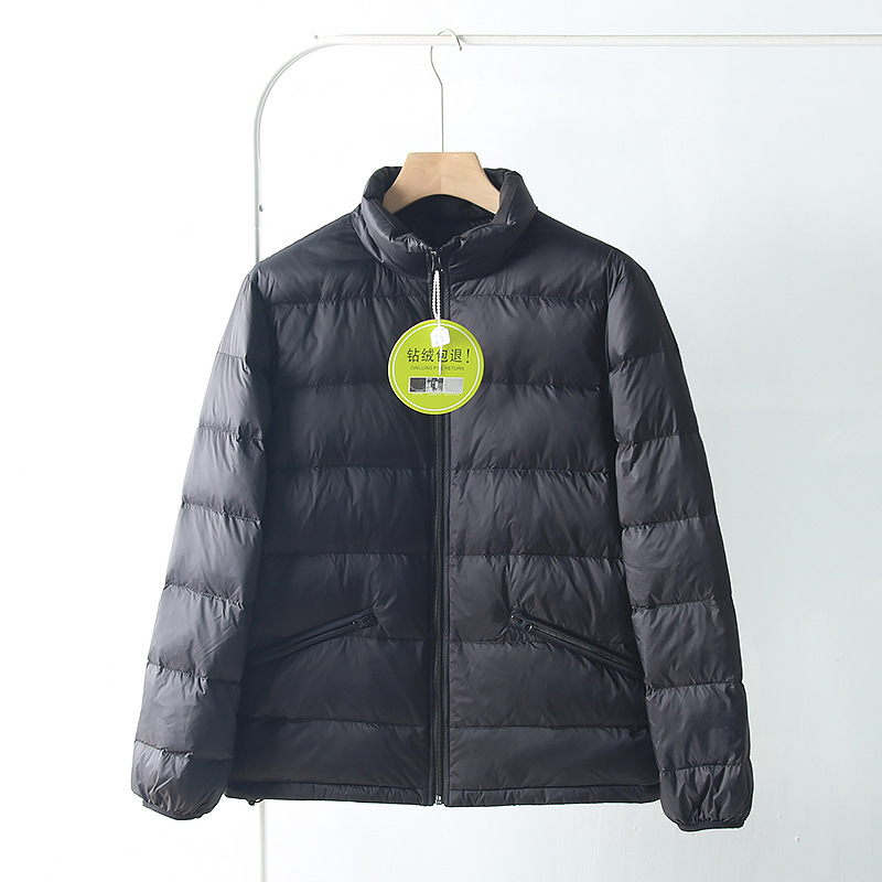 Rare to See! 90% White Duck Down! Foreign Trade Men's Winter Fashion Stand-Up Collar Cold-Resistant Warm down Jacket Trendy Coat