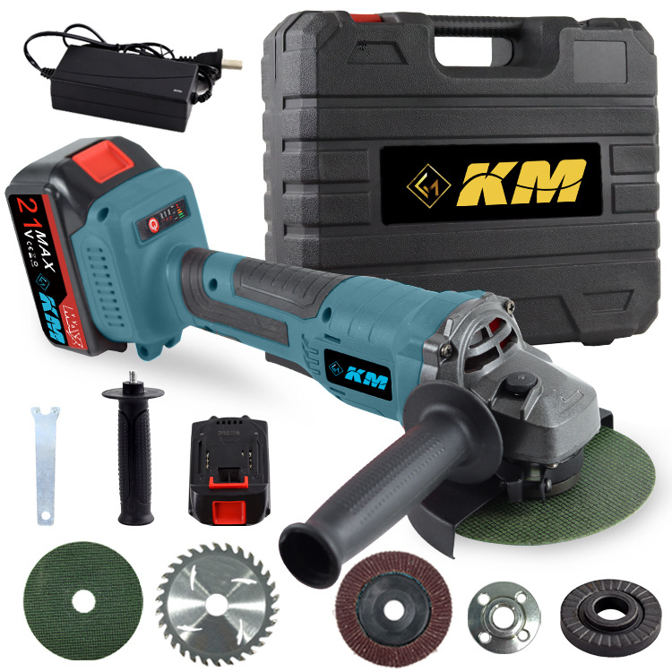 无刷锂电角磨机 充电式切割机大功率电动磨光机充电打磨机手磨机